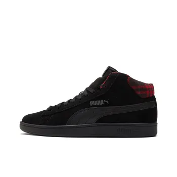 PUMA Smash V2 Mid Wtr 'Plaid Black'
