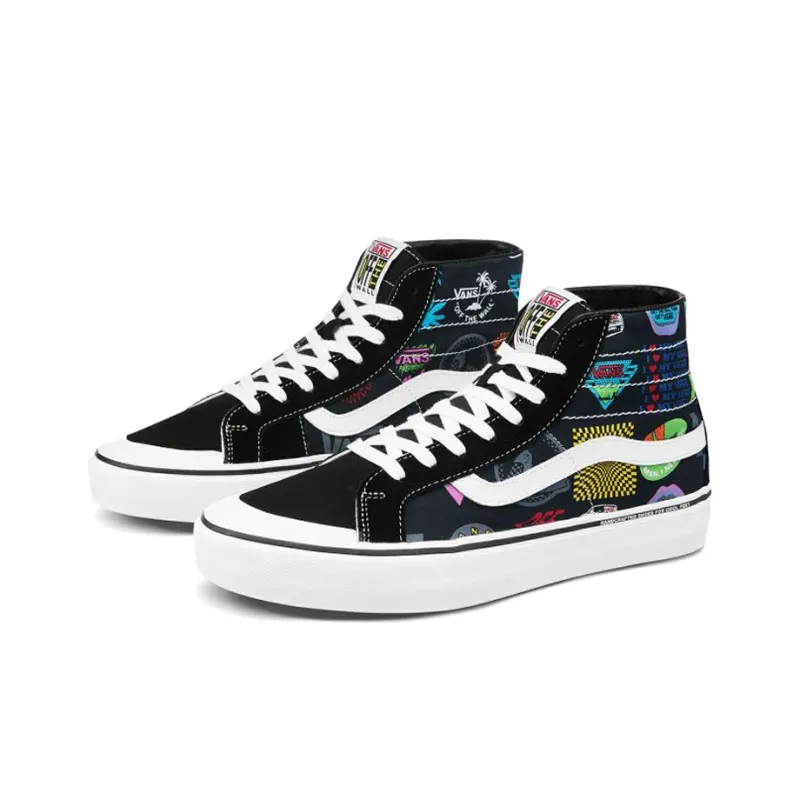 Vans Sk8 Hi 138 Decon V66 Black Multi-1