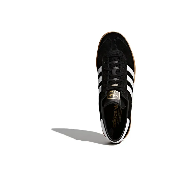 Adidas Originals Hamburg Shoes Black/White/Brown-4