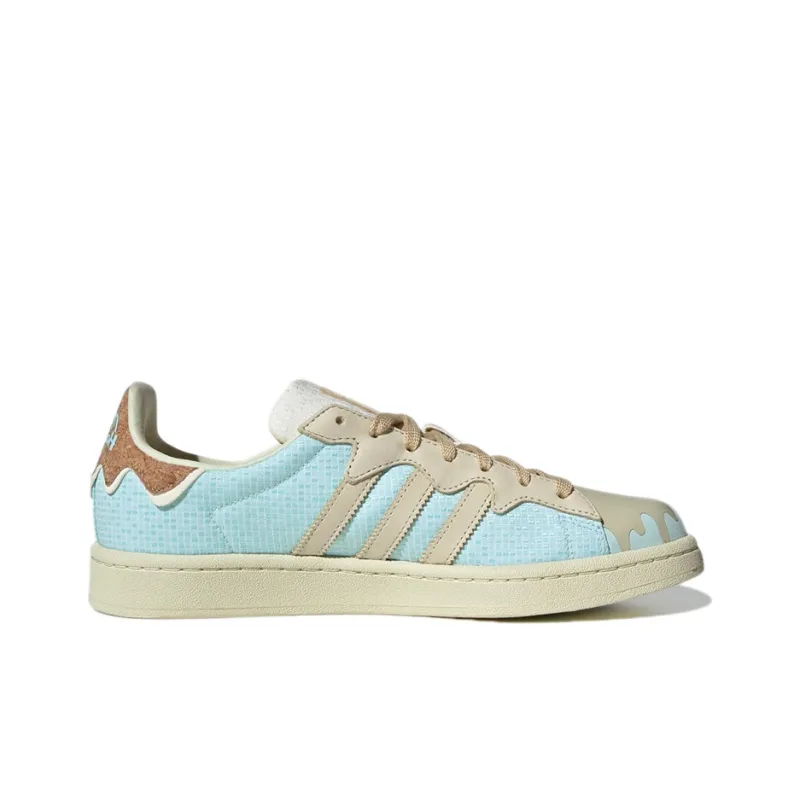 Adidas Originals Campus Melting Sadness 'Blue Cream Brown'-1