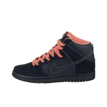Nike Sb Dunk High Black Safari Atomic Red