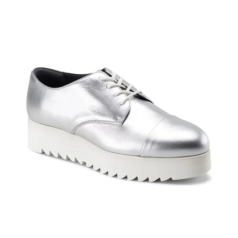 Onitsuka Tiger Derby Shoes 'Silver' Women's-2