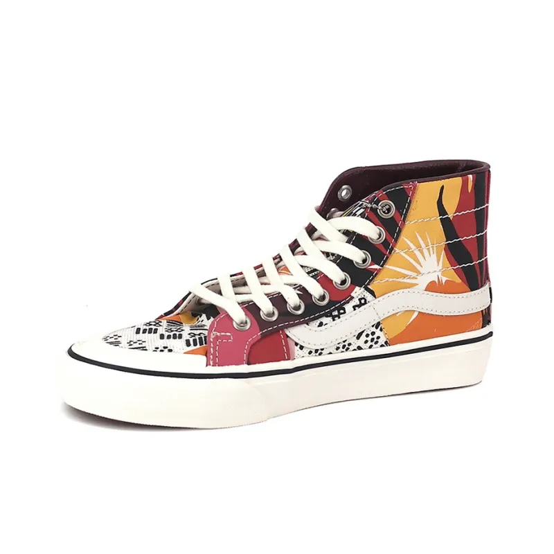 Vans SK8 Hi Sf Multicolor Red White Orange-2