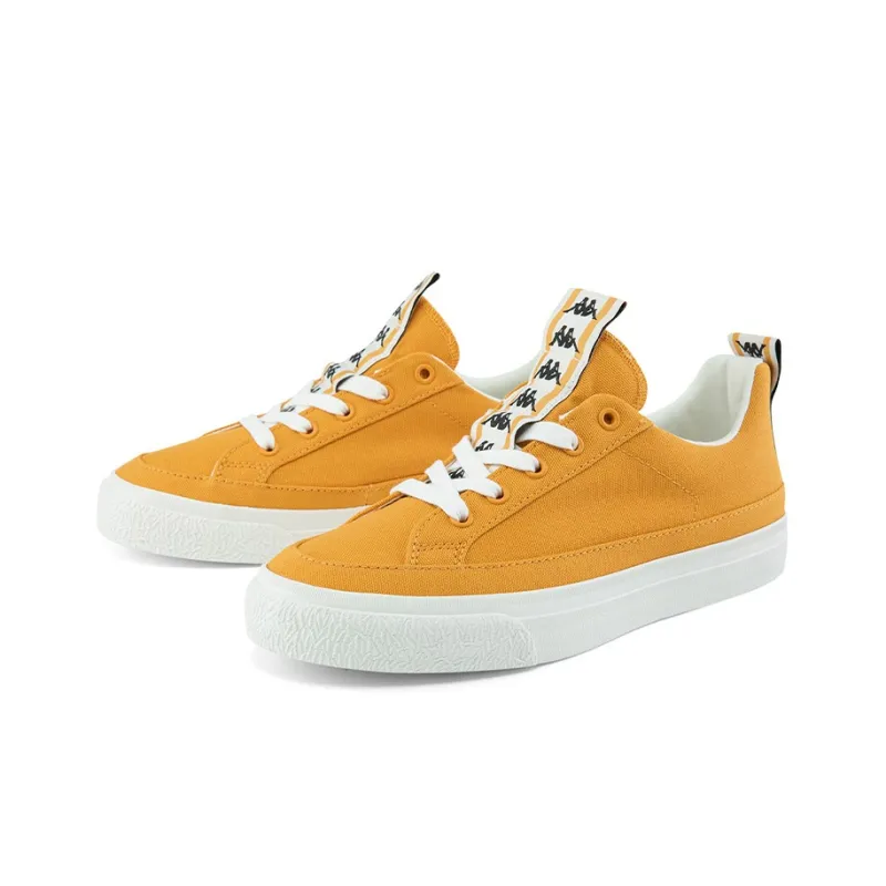 Kappa Low-Top Skateboard Shoes Unisex Yellow-4