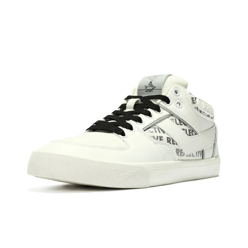 PONY Low Top Skateboard Shoes Women's White-1
