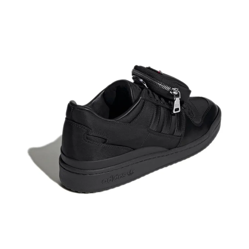 PRADA X PRADA Originals Unisex Forum Low Re Nylon Sneakers Black-3