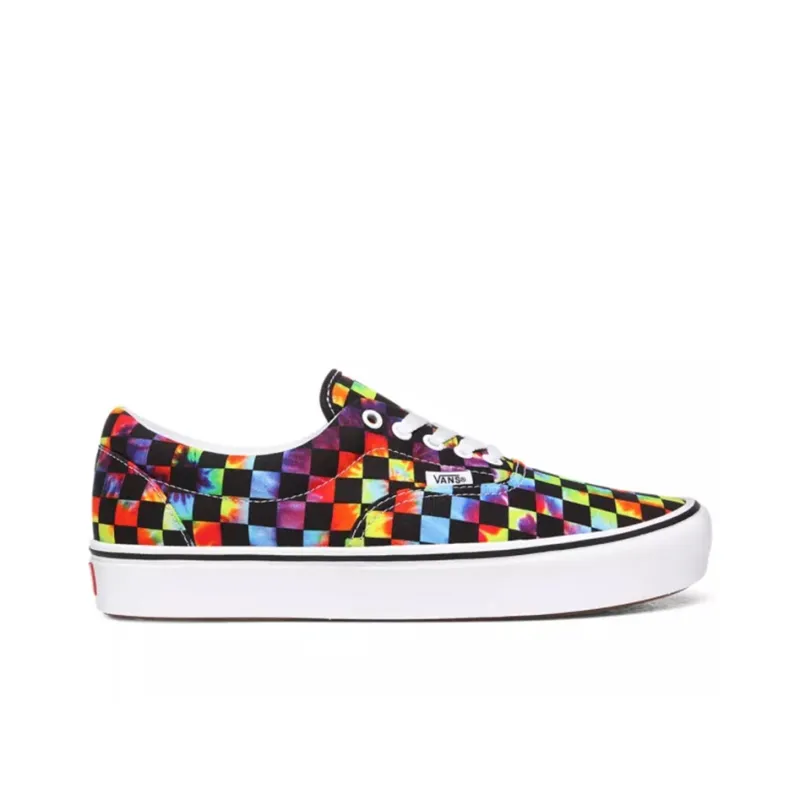 Vans Tie Dye Checker Comfycush Era Checkboard Multi Color-1