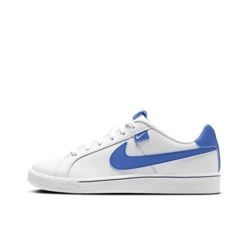 Nike Court Royale Skateboard Shoes Men Low-Top White/Blue