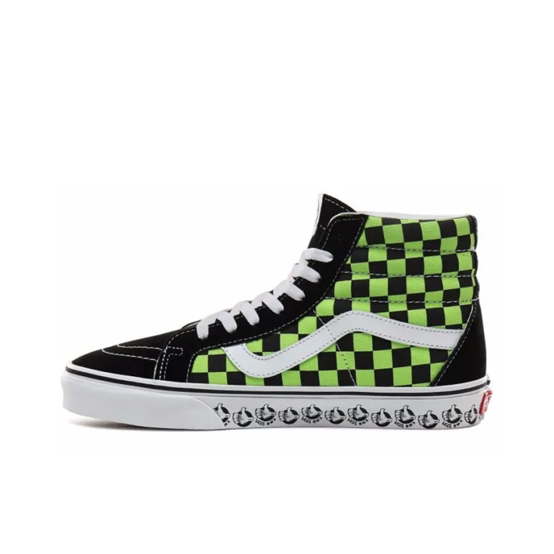 Vans Bmx Sk8 Hi Reissue Black Sharp Green-0