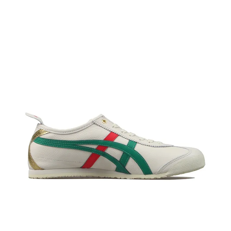 Asics Onitsuka Tiger Mexico 66 Birch Kale Red Gold-1