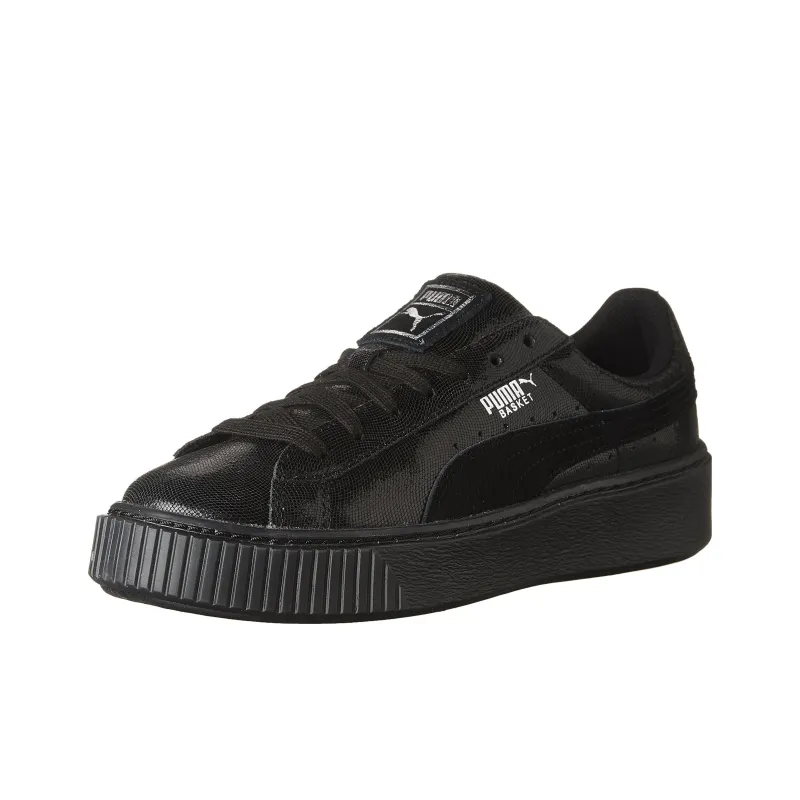 PUMA Basket Platform Ns 'Black' Women's-2