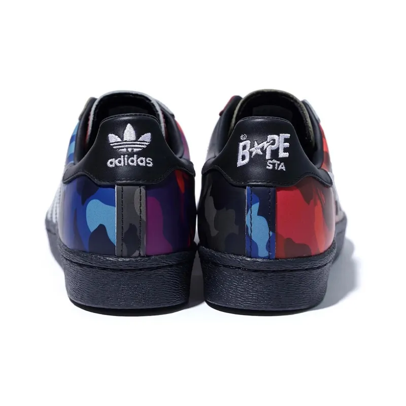 Adidas Superstar 80s Bape Multi Camo-5