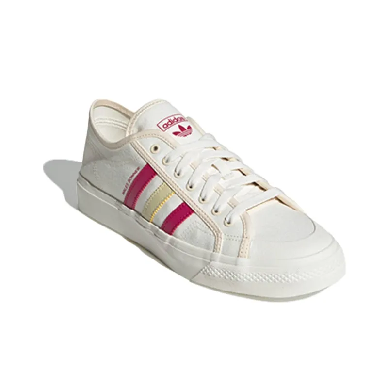 Adidas Nizza Lo Wales Bonner Cream White Scarlet-2