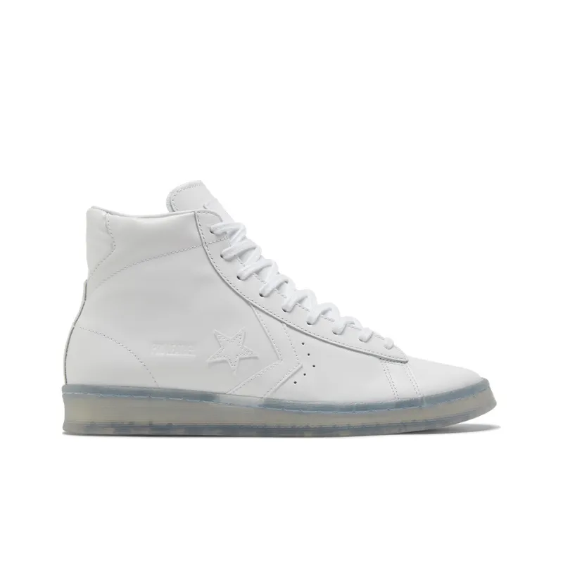 Converse Pro Leather High Black Ice White Clear-1