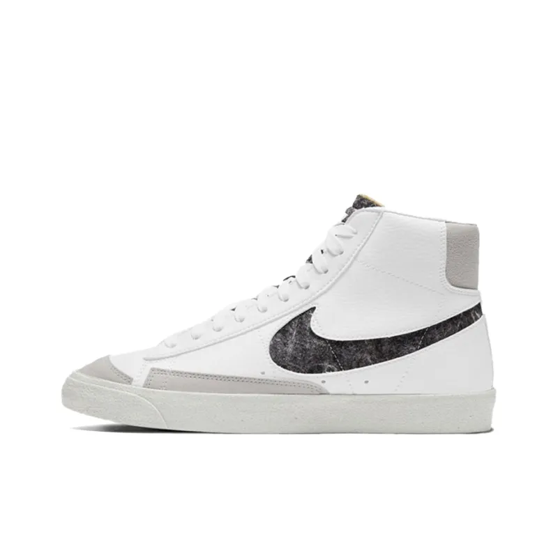 Nike Blazer Mid 77 Vintage Recycled Wool Pack - White Light Smoke Grey-0