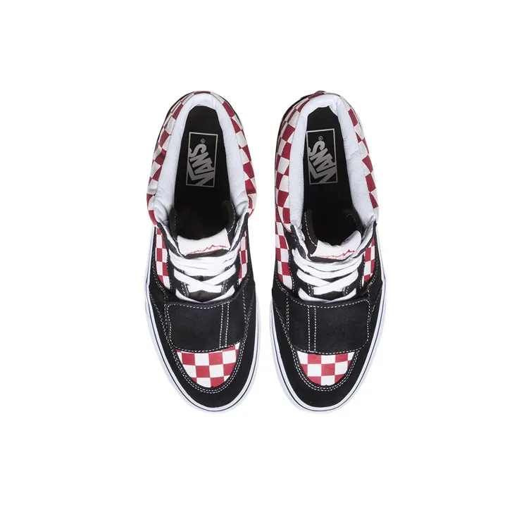 Vans Mountain Edition Checkerboard Black/Red-2