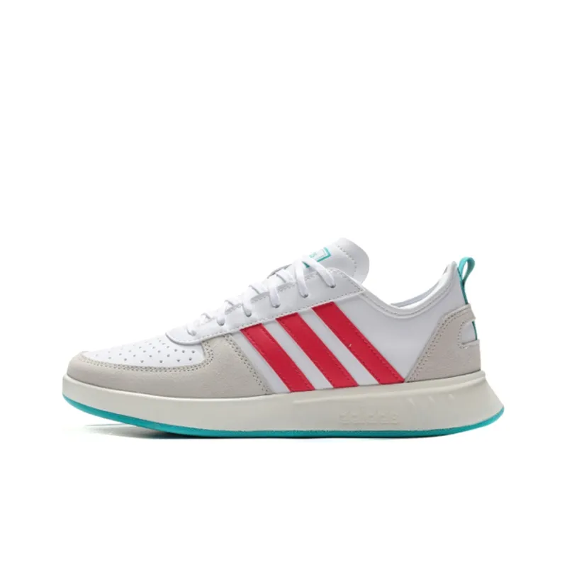 Adidas Court 80s White/Red Women's-0