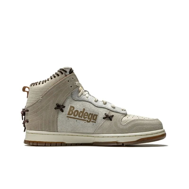 Nike Dunk High Bodega Sail Multi Friends And Family-1