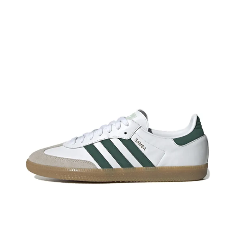 Adidas Samba Og White Collegiate Green-0