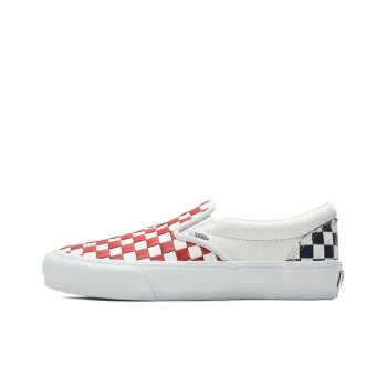 Slip On Classic Vans Vlt Lx 'Leather Woven Red'