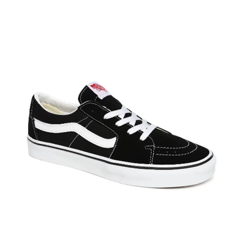 Vans Sk8 Low Black White-2