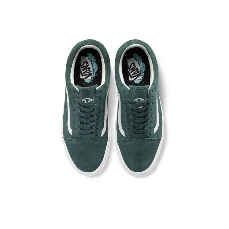 Vans ComfyCush Old Skool 'Green White'-2