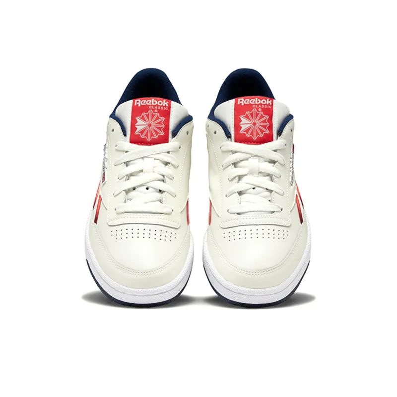 Reebok Club C Revenge Plus 'Chalk Navy Red'-3