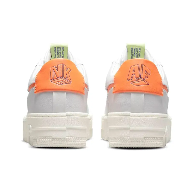 Nike Air Force 1 Low Pixel White Concord Crimson Women's-4