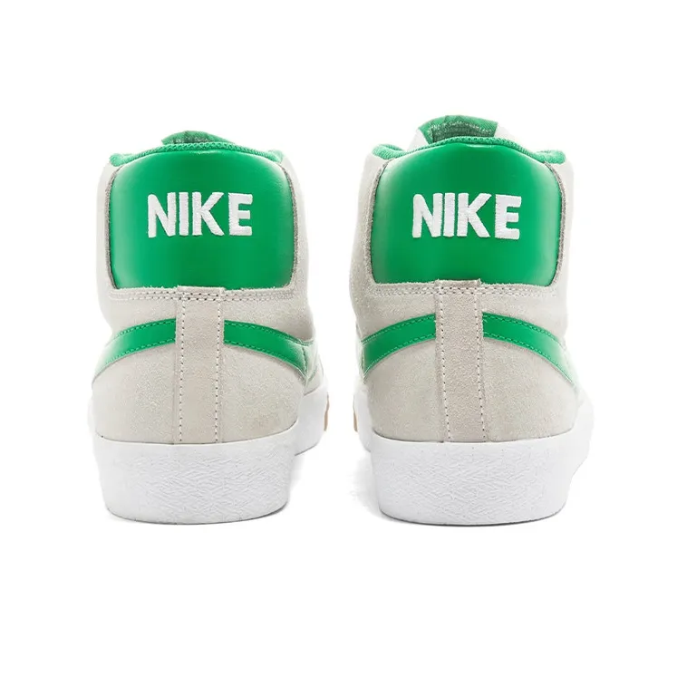 Nike Sb Zoom Blazer Mid Summit White Lucky Green-4