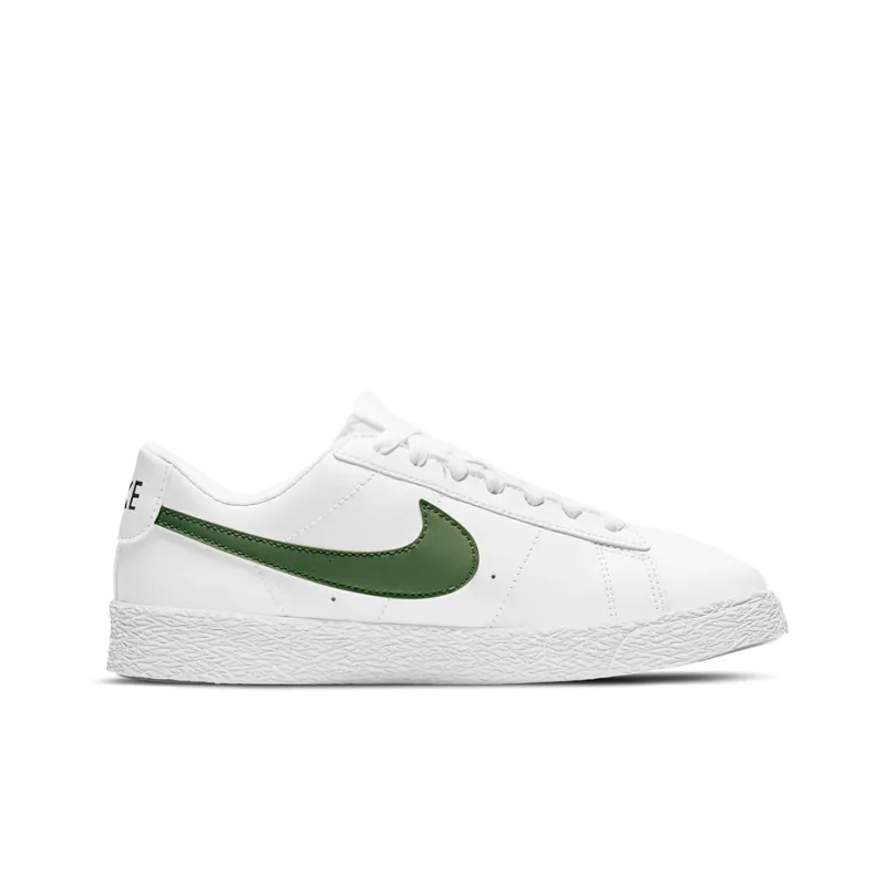 Nike Blazer Low White Forest Green GS-1