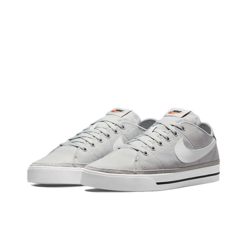 Nike Court Legacy Canvas Low Top Sneakers Grey 'Gray White'-2