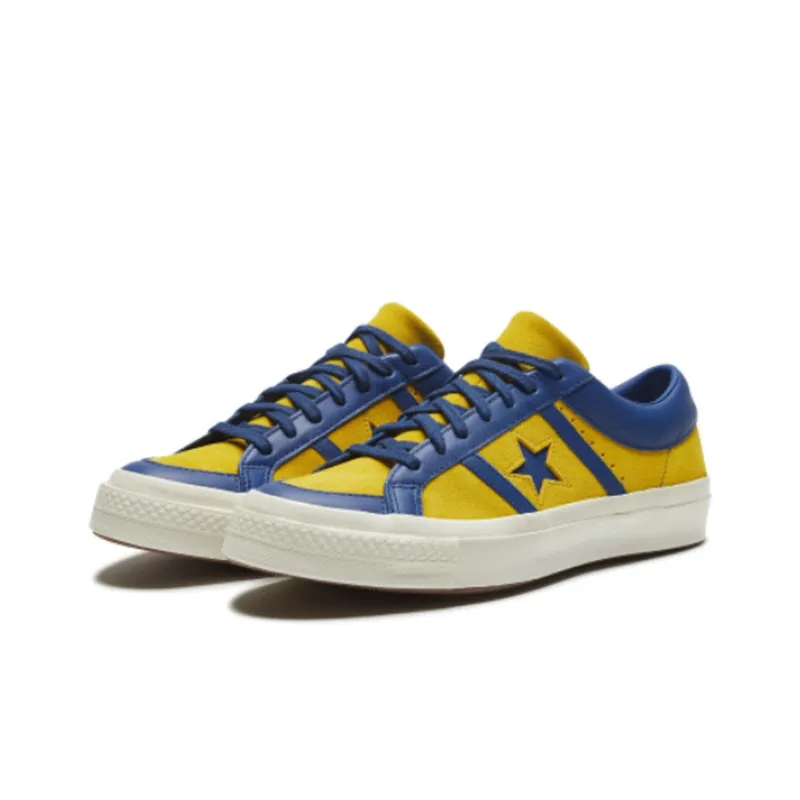 Converse One Star Academy Low Collegiate Suede Lemon Midnight Lake-2
