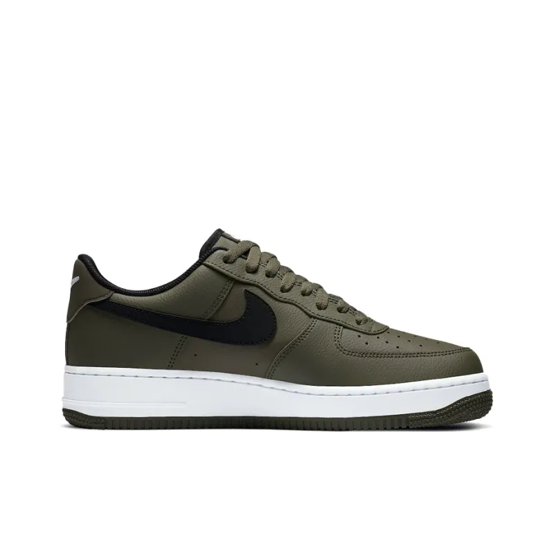 Nike Air Force 1 Low '07 Olive Black Double Swoosh-1