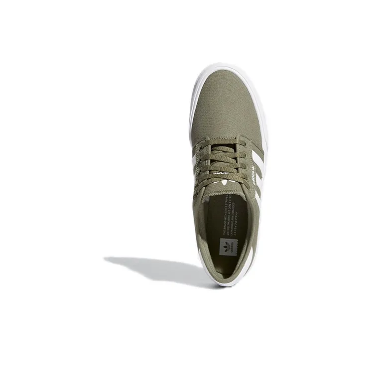 Adidas Originals Seeley Xt Wear-Resistant Coverage Low-Top Skateboard Shoes Men's Army Green-4