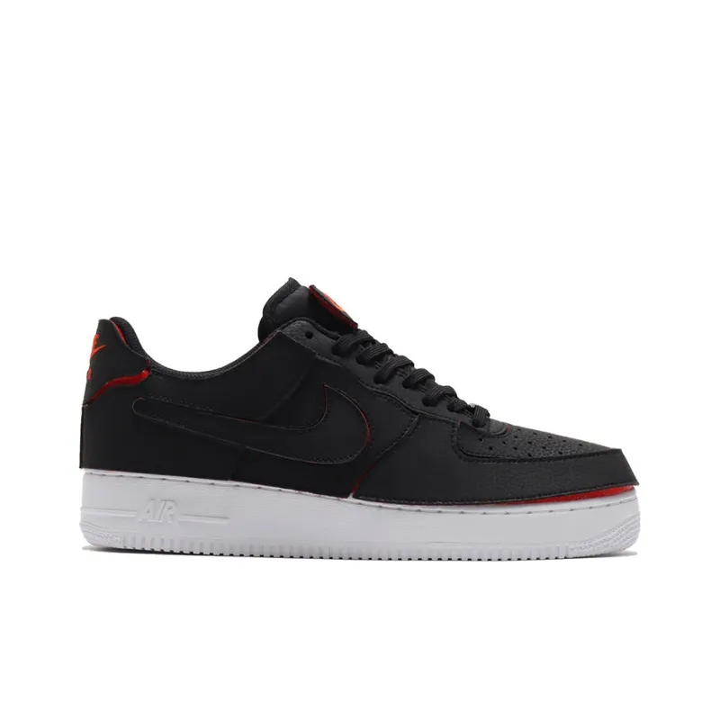 Nike Air Force 1 Low 1/1 Black Chile Red-1