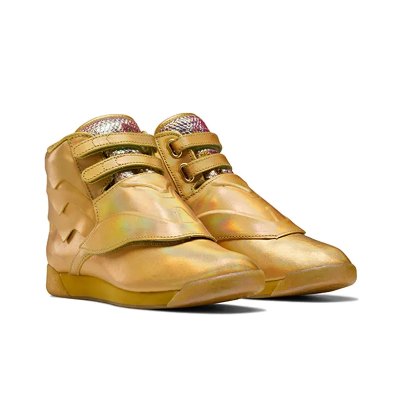 Reebok Wonder Woman 1984 X Women's Freestyle Hi 'Golden Eagle Armor'-2