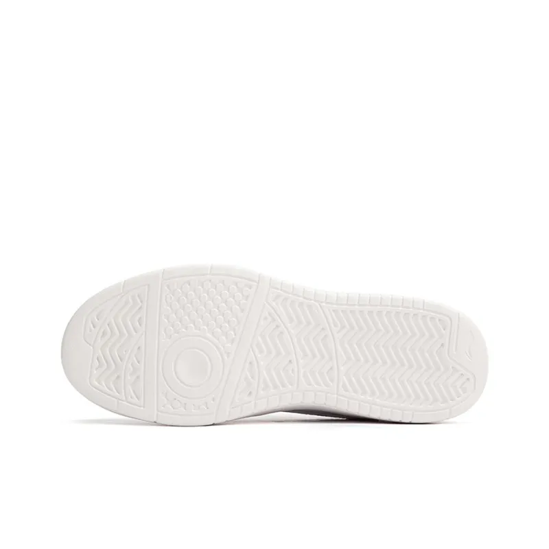 LiNing Anti Slip Wear Resistant Low Top Skateboard Shoes Women's White-4