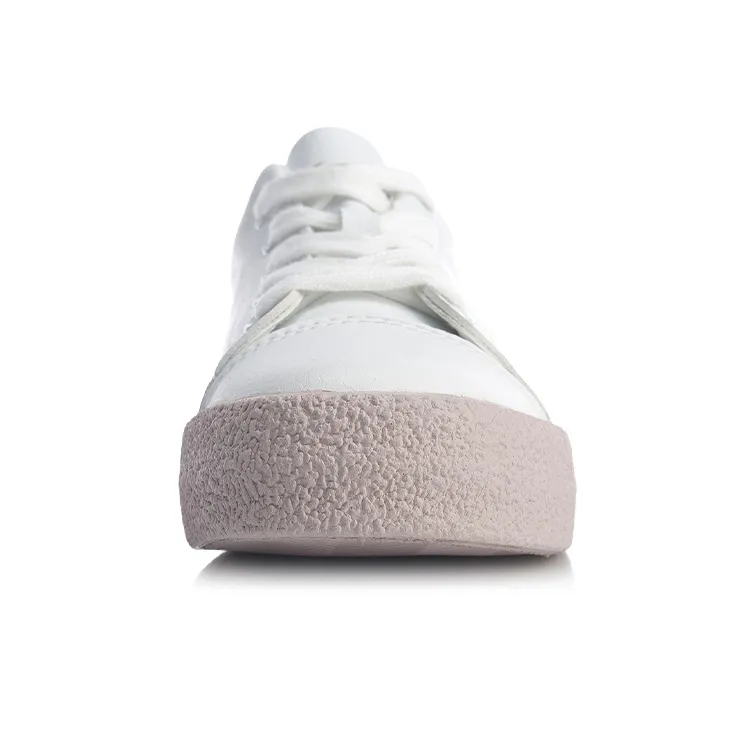 LiNing LN Vulc Wear-Resistant Lightweight And Balanced Low-Top Skateboard Shoes Women's Bright Apricot-3
