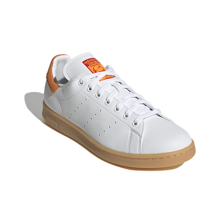 Adidas Originals Stan Smith White Orange Gum POIZON