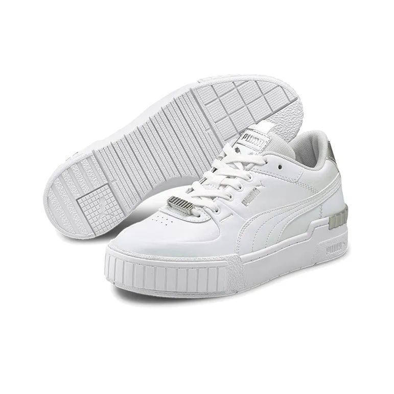 PUMA Cali Sport 'Metallic White' Women's-4