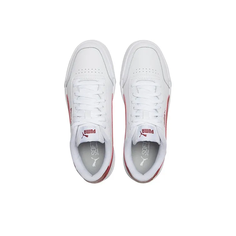 PUMA Caracal White Red Unisex 'White Red'-4
