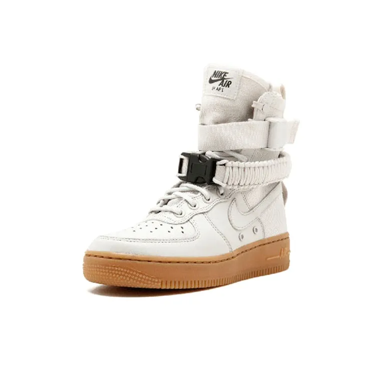 Nike Sf Air Force 1 High Light Bone Women's-1