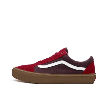 Vans Customs Gum Old Skool Dark Red