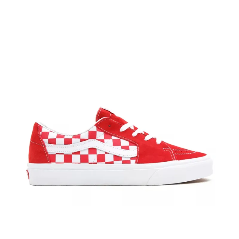 Sk8 Vans Low 'Checkerboard Racing Red'-1