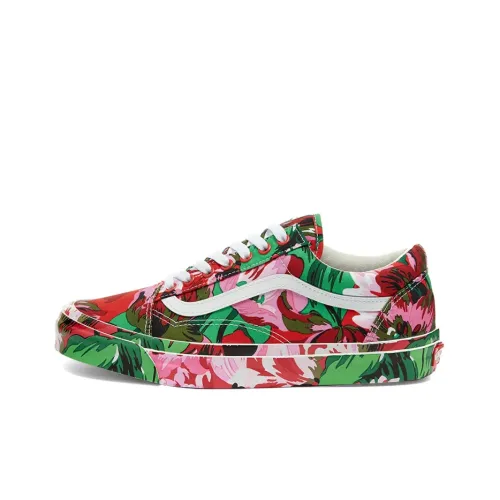 Vans Old Skool KENZO Floral Red White