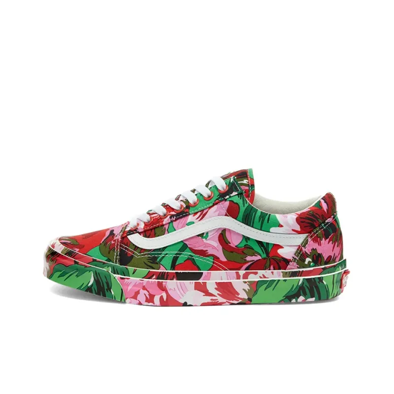 Vans Old Skool Kenzo Floral Red White-0