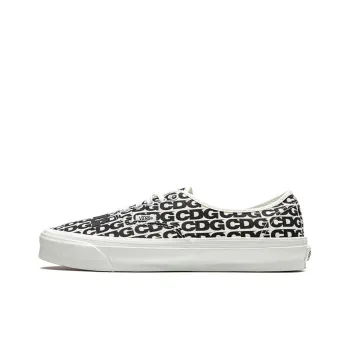 Vans Authentic Comme Des Garcons Black Heel Tab Curved Rubber