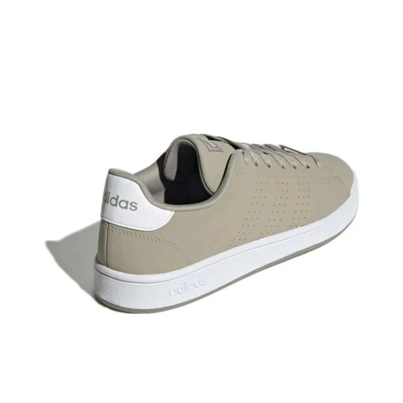Adidas Neo Advantage Skateboard Shoes Men Low Top Gray Green-3