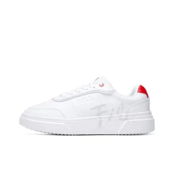 FILA FUSION Game Point Skateboard Shoes Women's Low Top White/Red