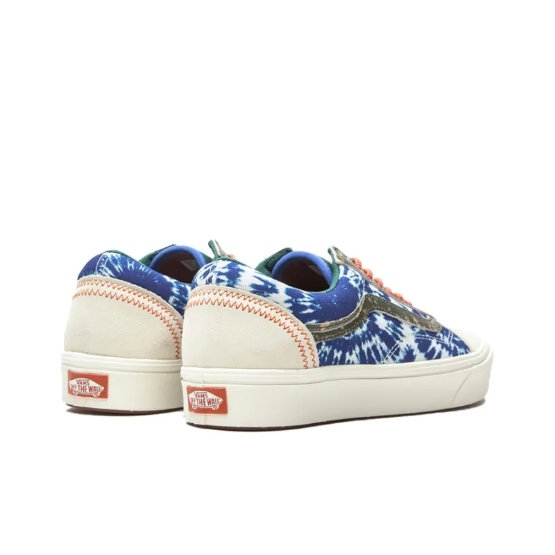 Vans Comfycush Old Skool Tie dye 'Blue White'-2